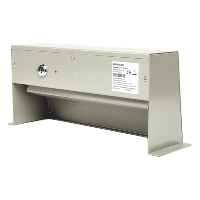 Botón de Pánico Tipo Pedal / Contacto NO/NC / Construcción Metálica / 333 x 88 x 145 mm / 1 kg / Para Paneles AX Hybrid PRO