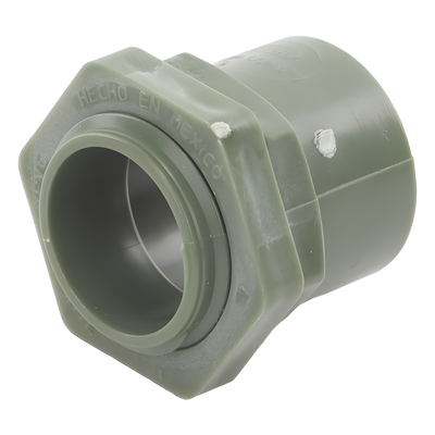 Conector para Tubería Conduit Ligero / PVC 3/4" (19 mm) / Autoextinguible / Norma NMX-E-012-SCFI / NMX-E-031 / Aislamiento Dieléctrico