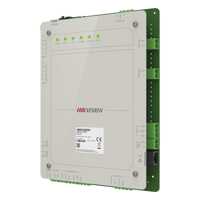 Controlador de Acceso / 1 Puerta / 100,000 Usuarios / 10,000 Huellas / 2 Lectores Integrados / TCP/IP con Batería de Respaldo / Administración en la Nube