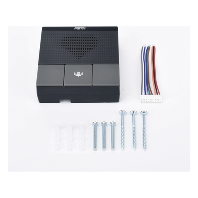 Mini Intercomunicador IP / Wi-Fi 2.4/5 GHz / 2 Líneas SIP / Audio HD / IP54 / PoE 802.3af / 1 Relé E/S