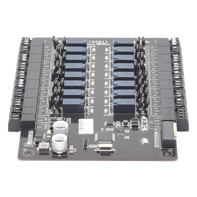 Expansor de Relevadores / 16 Canales / RS-485 / UTP Cat5 / 12VCC / 58 Relevadores Máx / 4.2 x 6.3 x 0.5 in