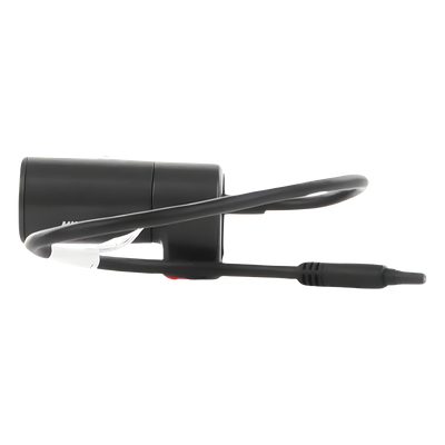 Cámara Móvil para Parabrisas / 720p 1 Megapixel / Lente 2.1 mm Ultra Gran Angular / IR 5 m (16.4 ft) / Conector Aviación 4 Pines / Audio Integrado / Diseño Antivibración / Cable 30 cm