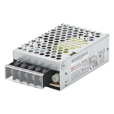 Fuente de Poder Conmutada / 25W / 24Vcc / 1.1A / 100-240Vca / 51x28x78 mm / 2.0x1.1x3.1 in