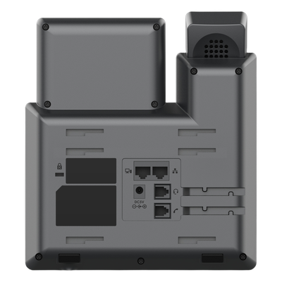 Teléfono IP / 3 Líneas SIP / 12 Botones Virtuales Programables / Pantalla LCD 2.8 Pulgadas / Puertos Gigabit con PoE / Audio HD