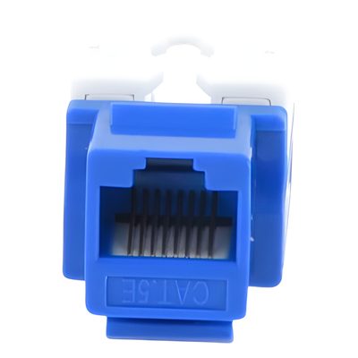 Módulo Jack Keystone / Cat5e / Terminación 110 / RJ45 / Sin Blindaje / Azul