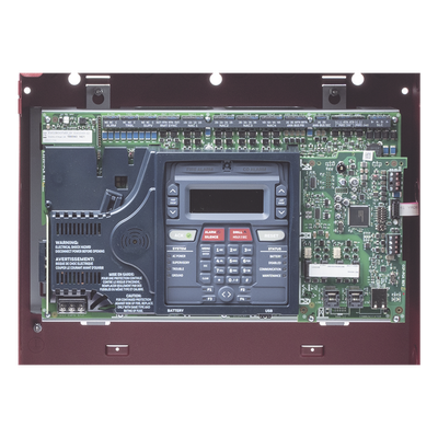 Panel de Control de Incendio Direccionable / 954 Puntos / Comunicador IP y POTS / 3 Lazos SLC / 4 NAC Programables