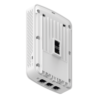 Punto de Acceso Wi-Fi 6 / Diseño para Pared / 3 Puertos Gigabit / PoE Passthrough / Doble Banda 2.4 y 5 GHz / Hasta 2.5 Gbps / Radio IoT Integrado