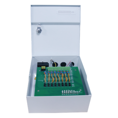 Fuente de Poder / Entrada 100-240 Vca / Salida 24 Vca / 20 A / 16 Canales / 36 W / Rango -25°C a 40°C / 8.5 x 7.95 x 3.86 in