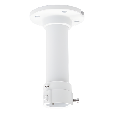 Montaje de Techo / Tubo 20 cm / Aluminio / Blanco / 116.5 x 200 mm / 0.66 lb