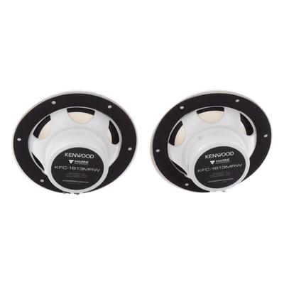 Par de Altavoces Marinos / 6.5" / 100 W Máx / 4 Ohm / IPX5 Equivalente / 60 Hz - 20 kHz