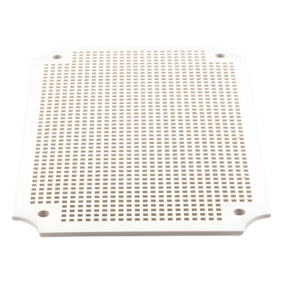 Placa Interna para Gabinete IP65 / ABS Resistente a Impactos / 250 x 160 mm / Instalación Torre, Poste o Pared / Optimizada para PoE y Baterías