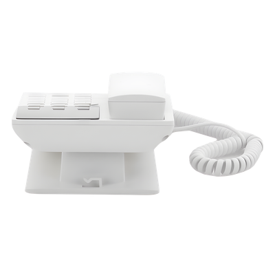 Teléfono IP Hotelero / Wi-Fi Dual Band 2.4/5 GHz / 2 Líneas SIP / Audio HD Opus / Resiliencia 30% Pérdida de Paquetes / Montaje en Pared
