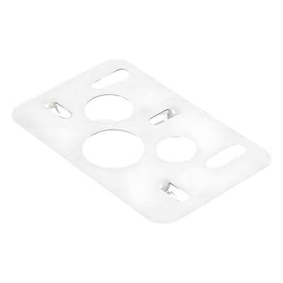 Placa Salida a Tubo Automática / 3/4", 1" y 1 1/4" / Lámina Galvanizada G60 / 5 kg