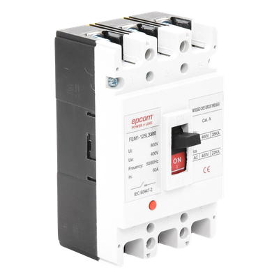 Protector Térmico Trifásico / 50 A / 690 V CA / Capacidad de Ruptura 125 A / Conductores 50 mm / -5°C a +40°C