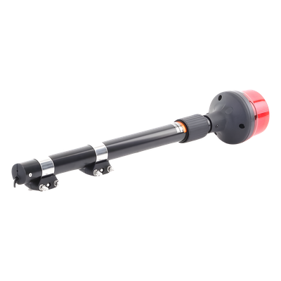 Luz Telescópica para Motocicletas / 8 LED / Rojo / 12~24 VCD / IP6K6 / ECE R65 / SAE J845 / 88 mm de Altura