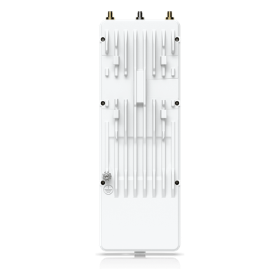 Radio Enlace Wi-Fi 7 / 5 GHz / Rendimiento 5 Gbps / Alcance 100 km (328 kft) / MLO hasta 20 km (65.6 kft) / PoE 10GbE / Análisis Espectral