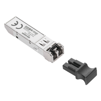 Transceptor Mini-GBIC SFP / 1.25 Gbps / 1 km (3280 ft) / LC Duplex / Multimodo 62.5/125 µm y 50/125 µm / 1310 nm / 0°C a 70°C