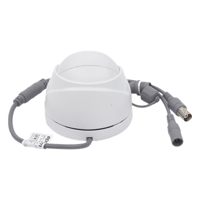 Cámara Turret TURBOHD / 2 Megapixel 1080p / Gran Angular 103° / IR EXIR 20 m (65.6 ft) / IP66 / Multiformato TVI-AHD-CVI-CVBS / Metal