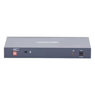 Switch PoE+ / 7 Puertos Gigabit 802.3af/at 30W / 2 Puertos Hi-PoE 90W / 1 Puerto Uplink Gigabit / 1 Puerto SFP / Modo Extendido 300 m (984 pies) / 110 W Total