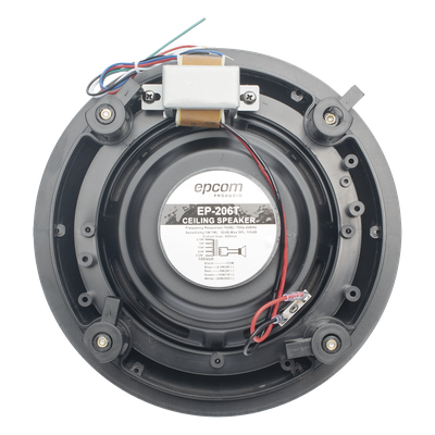 Altavoz de Plafón / 6 Pulgadas / Dos Vías / 20W / Transformador 70V/100V / Corte 208 mm