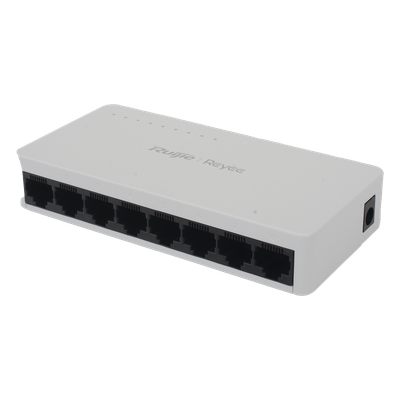 Switch No Administrable / 8 Puertos Gigabit / Plug & Play / Cloud Visibility / Sin Ventilador / 3.47W