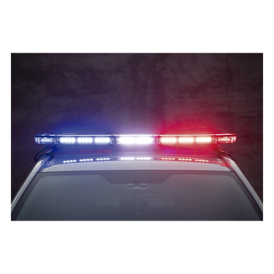 Barra de Luces LED / 47" / 88 LEDs Hyperlux / Rojo/Azul / Control de Tráfico / IP65 / 12A Máx