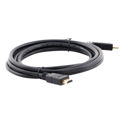 Cable HDMI / True 4K 4096x2160@60Hz / Ethernet / 3 m (9.84 ft) / 30 AWG / Conectores Dorados 19 pines