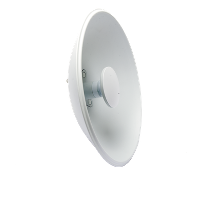 Antena Modular Dual Slant / Ganancia Ajustable 8-25 dBi / Frecuencia 4.9-6.4 GHz / Apertura 8° / Aluminio Fundido / 42.9 cm (16.9 in) Diámetro