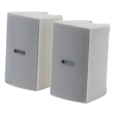 Altavoz de Montaje en Pared / 2 Vías / Woofer 4 in / Tweeter 1 in / IPX3 / 8 Ohms / 70/100V / Color Blanco / Par