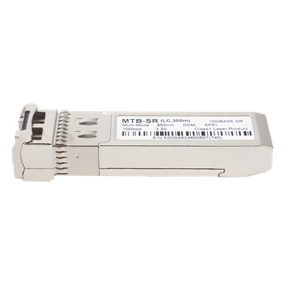 Transceptor SFP+ / 10GBASE-SR / Multimodo LC / 300 m (984 ft) / 850 nm