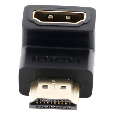 Adaptador HDMI / 90° Hacia Abajo / 4K@60Hz / Macho a Hembra / HDMI 2.0 / Compacto