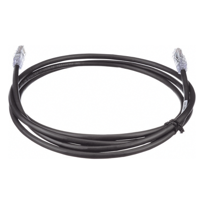 Cable de Parcheo UTP / Cat6A / 24 AWG / CM / 2.13 m (7 pies) / Negro
