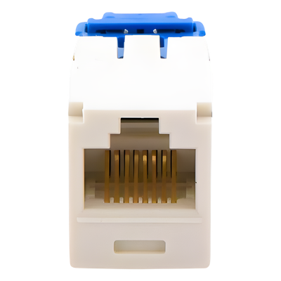 Conector Jack RJ45 / Categoría 6A / 10GBase-T / Terminación TG / Mini-Com / 8P8C / 22-26 AWG / -10°C a 65°C