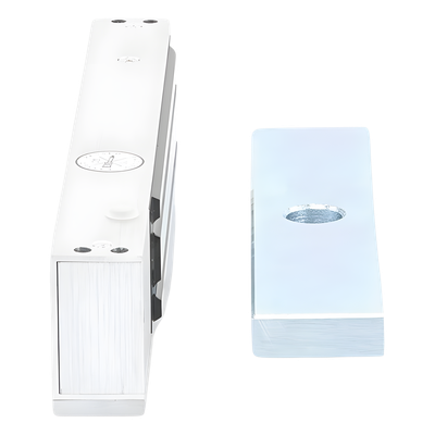 Chapa Magnética Electromagnética / 617 lbs (280 kg) / 12 VDC / LED de Estado / Anti-residual / Interior