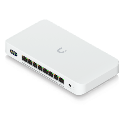 Switch PoE+ / 8 Puertos Multi-Gig / 1 x 10 GbE y 7 x 2.5 GbE / Wi-Fi 7 / 6 GHz / 30 W por Puerto / Compacto