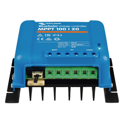 Controlador de Carga Solar MPPT / 20 A / 12/24/48 Vcc Automático / Eficiencia 98% / Rango -30°C a 60°C (-22°F a 140°F) / VE.Direct