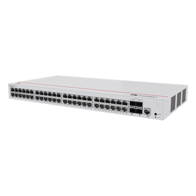 Switch Administrable Capa 2 / 48 Puertos Gigabit / 4 Uplink 10GE SFP+ / 176 Gbps / 131 Mpps / Gestión en Nube Gratuita