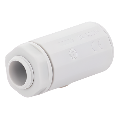Conector de Tubería Rígida a Caja / PVC Auto-extinguible / 16 mm / IP65 / -24°C a 60°C / Libre de Halógenos