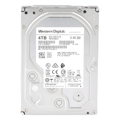 Disco Duro Enterprise / 4 TB / 7200 RPM / HelioSeal / 550 TB Año Carga / Data Center y NVR