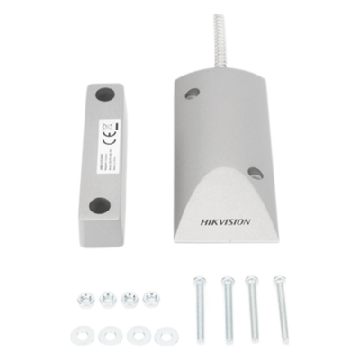 Contacto Magnético Cableado / Gap 6.5 cm / Carcasa Metálica / NC / Puertas y Cortinas Metálicas