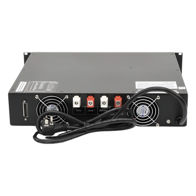 Fuente de Poder Conmutada / 13.8 VCC / 40 A Continua / Rack 19" 2U / Cargador de Baterías 8 A / Escalable 100 A