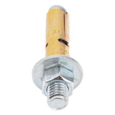 Taquete de Expansión / Cuerda 1/2" (13 mm) / Largo 3 1/2" (89 mm) / Carga Tensión 760 kg / Carga Cortante 848 kg / Camisa Corta Robusta