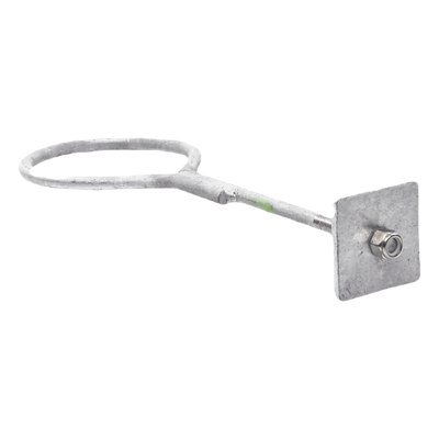 Ancla con Aro / Varilla 1/2" / 40 cm (15.7 in) / Galvanizado por Inmersión / Pared o Losa