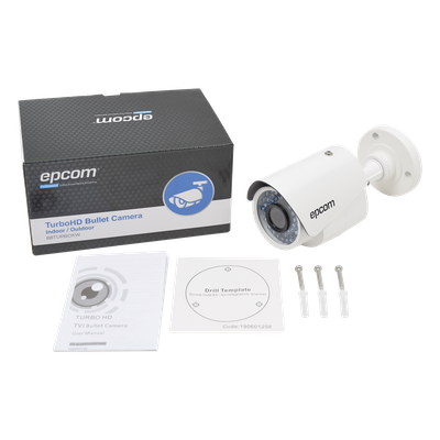 Kit TurboHD / DVR 8 Canales / 8 Cámaras 1080p / Bala y Eyeball / IR 20 m (65.6 ft) / Fuente Regulada 12V-15V / Transceptores UTP