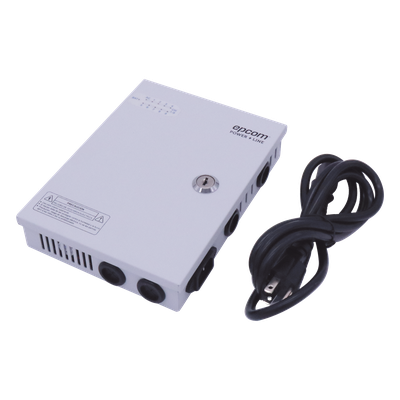 Fuente de Alimentación Profesional / 9 Canales / 16 A Total / 1.8 A por Canal / Voltaje Ajustable 11-15 VCC / 200 W / Operación -20°C a 70°C