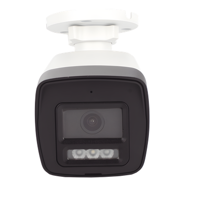 Cámara Bala TURBOHD / 2 Megapixel / Dual Light 30 m (98.4 ft) IR + 20 m (65.6 ft) Luz Blanca / Audio Bidireccional Full Duplex / IP67 / Metal