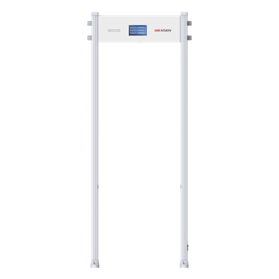Arco Detector de Metales / 18 Zonas / Pantalla LCD 7" / Sensibilidad 999 Niveles / Detección 25 mm / Conteo de Personas IR