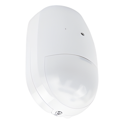 Sensor de Movimiento PIR y Ruptura de Cristal Inalámbrico / Detección PIR 12 m (39.4 ft) / Cobertura 85.9° / Ruptura de Cristal 8 m (26.2 ft) / 120° / Inmunidad a Mascotas 30 kg (66 lb) / Batería 4 Años / AX PRO