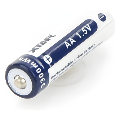 Batería Recargable AA / Li-Ion 1.5V / 2000 mAh / 1200 Ciclos / Protección Integrada