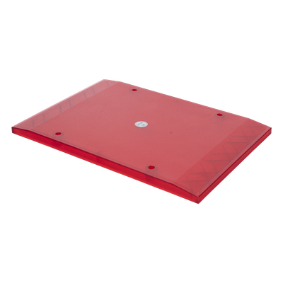 Domo Central de Reemplazo / Policarbonato / Color Rojo / Compatible con Barra X67